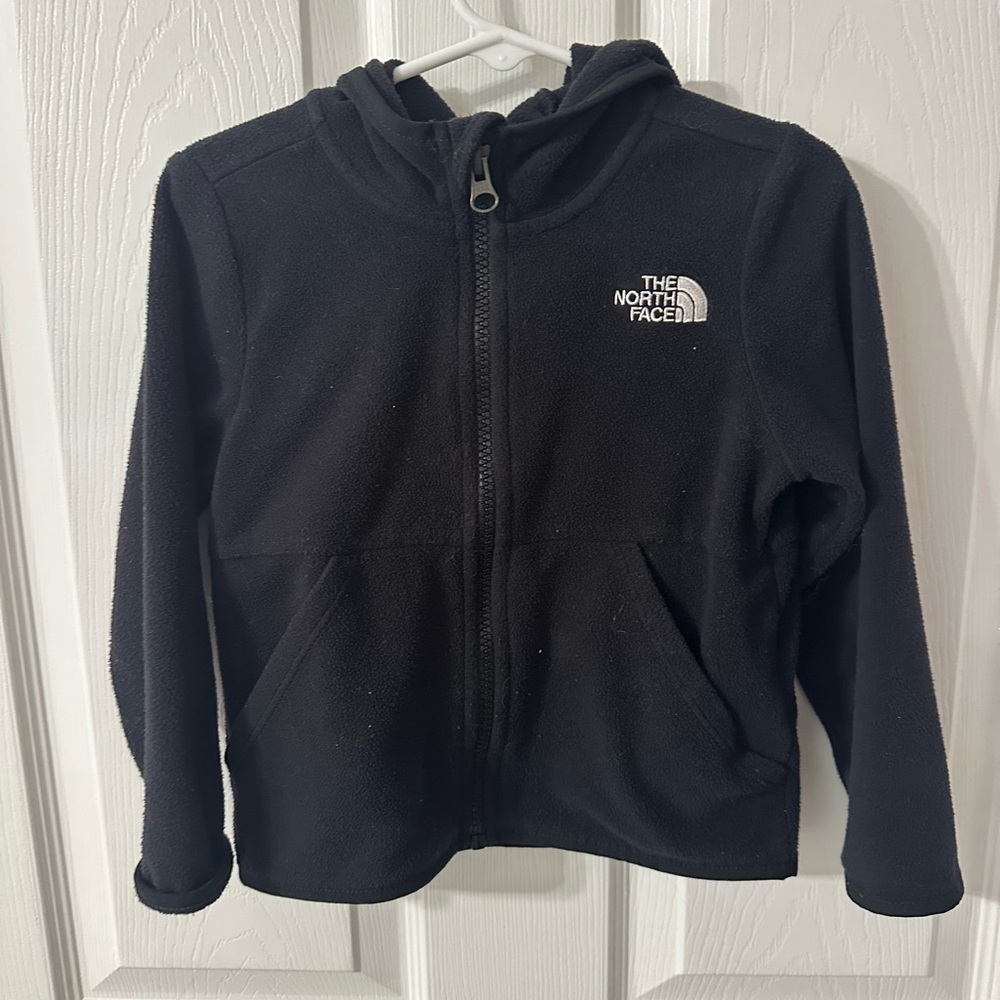 The North Face Kids Black Zip-Up Hoodie